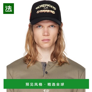 1h可退 香港直邮AMIRI 男士 黑色 Sinners 卡车司机帽 AMHATR1026