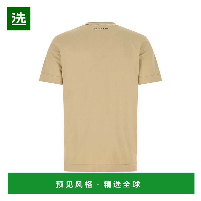欧洲直邮alyx 男士 上装T恤短袖潮流徽标