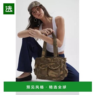 1h可退 【美国直邮】BDG|BDG Y2K 牛仔布手提包