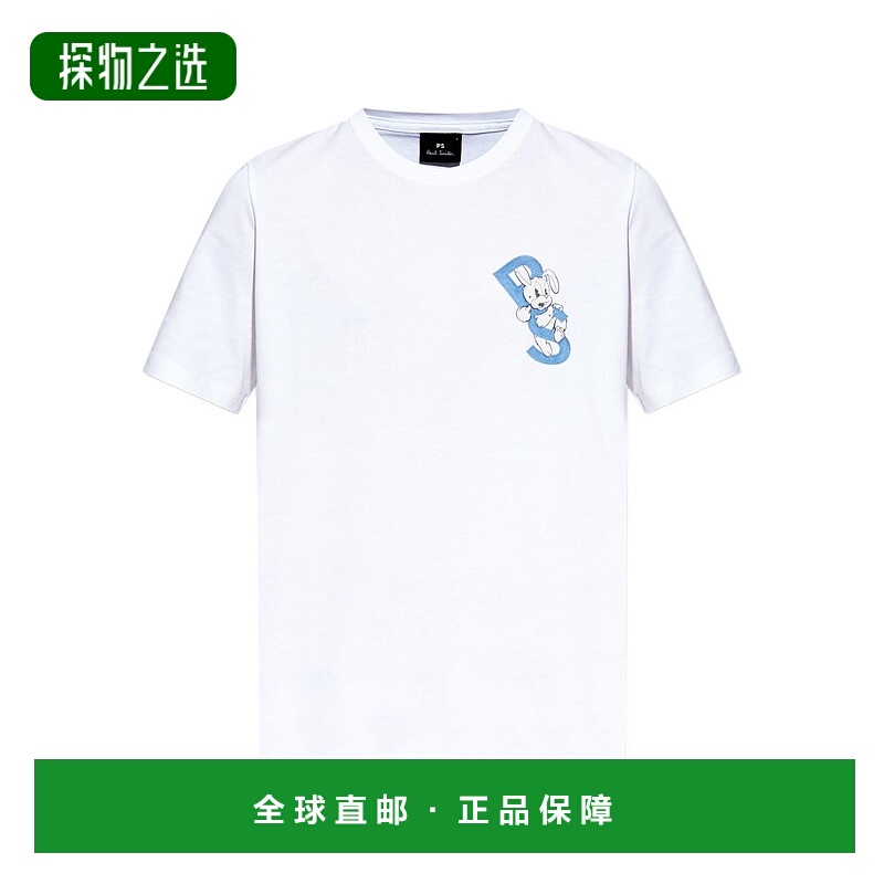 香港直邮Paul Smith 男士 By and Polos T恤白色T恤 M2R011RTP536