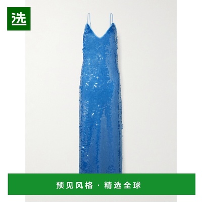 1h可退 香港直邮ALÉMAIS 女士 Stellar recycled-tulle 珠片中长