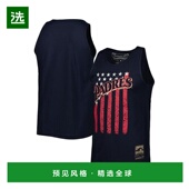 美国直邮 T恤男款 mitchell ness 1h可退 上装 男士 背心