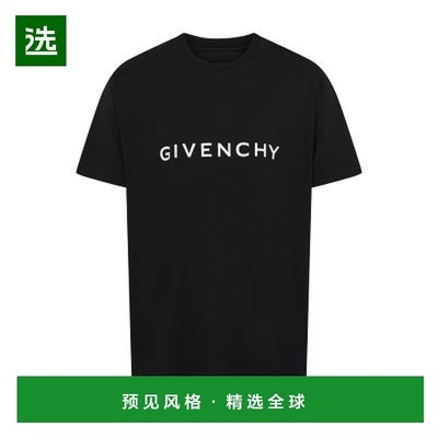 欧洲直邮Givenchy/纪梵希 ARCHETYPE 大廓形棉质 T恤 男装短袖
