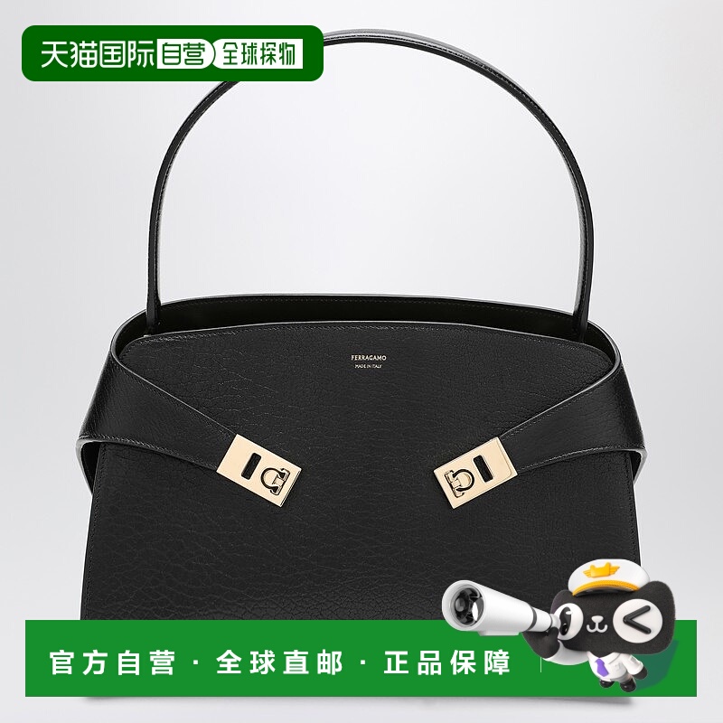 1h可退 香港直邮Salvatore Ferragamo 菲拉格慕 女士 Black/ Hug