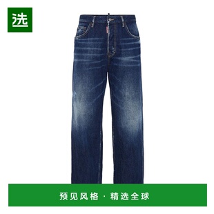 香港直邮Dsquared2 S71LB1583S30309 阔腿牛仔裤
