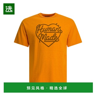 1h可退 香港直邮HUMAN MADE 男士 水手领印花T恤 HM30CS024