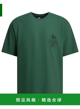 香港直邮STUSSY 男士T恤 19051620460PINE SS2026 绿色 T-shirts