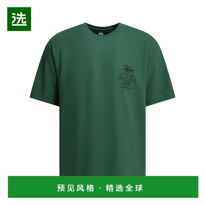香港直邮STUSSY 男士T恤 19051620460PINE SS2026 绿色 T-shirts