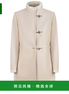 香港直邮FAY 女士外套 NAW50494000SGLB013 AW2024 白色 Cappotto