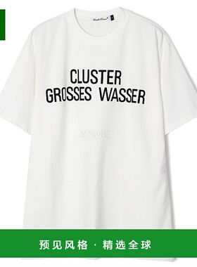 韩国直邮UNDERCOVER UC2C3811 灰白色棉质前幅印花T恤衫