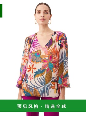 1h可退 【美国直邮】Trina Turk 女士衬衫印花 时尚舒适 百搭休闲