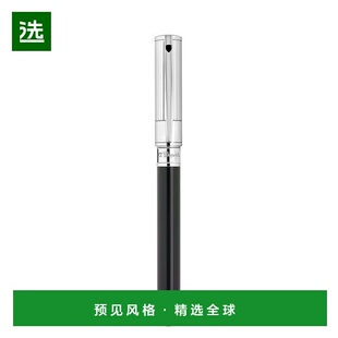 欧洲直邮S.T.Dupont法国都彭 D INITIAL男女通用银色镀铬/漆钢笔