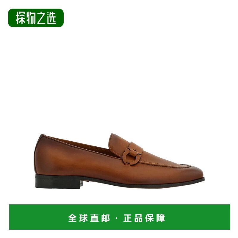 香港直邮Salvatore Ferragamo 圆头乐福鞋 0782416菲拉格慕
