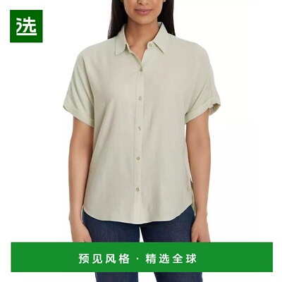 1h可退 【美国直邮】gloria vanderbilt 女士 衬衫短袖