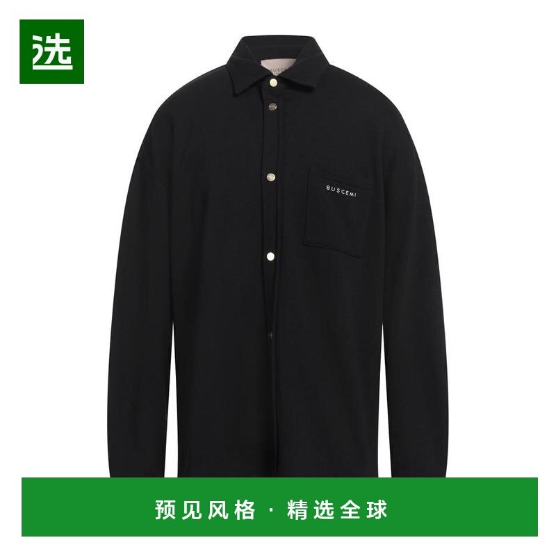 1h可退 【美国直邮】BUSCEMI 纯色长袖衬衫 男装外套 经典衣领 60,男装,衬衫,淘宝优惠券,粉丝福利购,淘宝优惠卷