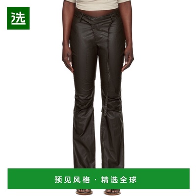 1h可退 香港直邮Ottolinger 女士 棕色 Deconstructed Flared 长