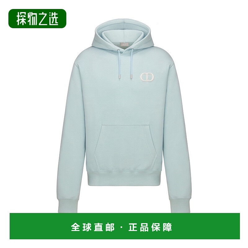 自营欧洲直邮Dior/迪奥 男士CD Icon 连帽卫衣