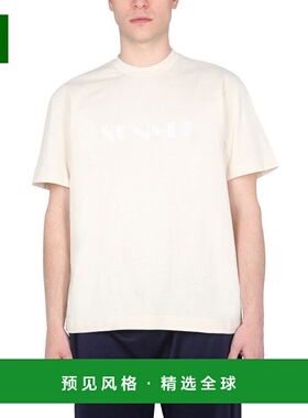 香港直邮SUNNEI 男士T恤 MRTWXJER044JER012002A 白色 Light Beig