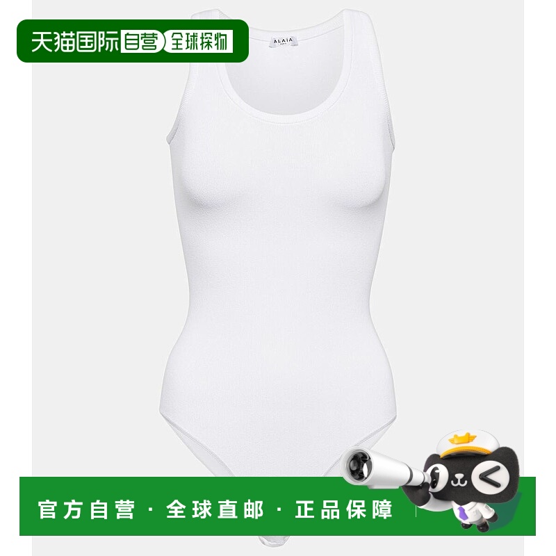 1h可退 香港直邮Alaïa 女士 针织连体衣 white白色 舒适时尚