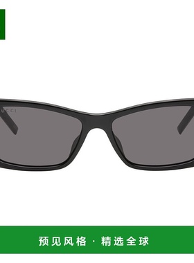 1h可退 香港直邮Gucci 古驰 女士 黑色 G String 太阳镜 GG1681S