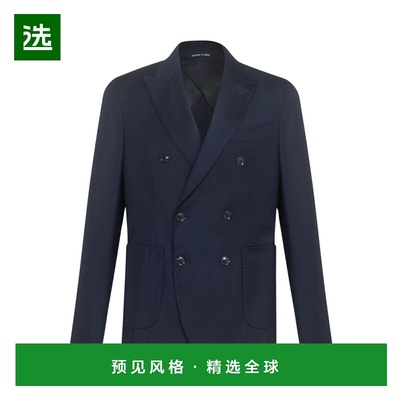 香港直邮BOGLIOLI 男士夹克 N4302EFB51080790 AW2025 蓝色