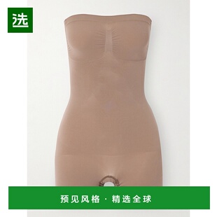 1h可退 香港直邮SKIMS 女士 Sculpt Shortie - Sienna 无缝抹胸连