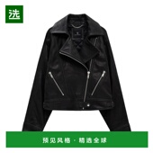 黑色 香港直邮Anine Leathe A0111323BLK26 AW2025 Bing 女士皮衣