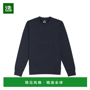 1h可退 【美国直邮】Psycho Bunny Siddick Logo 海军蓝卫衣 男装