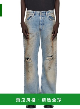 1h可退 香港直邮Acne Studios 艾克妮 男士 蓝色 Regular Fit 202