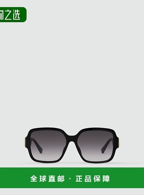 1h可退 欧洲直邮LV/路易威登 女士黑色醋酸纤维太阳镜正品舒适百