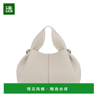 欧洲直邮POLENE Numéro Neuf女士粉笔白小牛皮手提包单肩包
