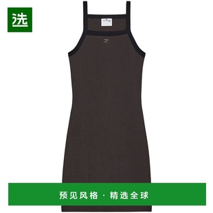 欧洲直邮COURREGES 324JRO458JS0070B118包臀裙背带裙 女士连衣裙
