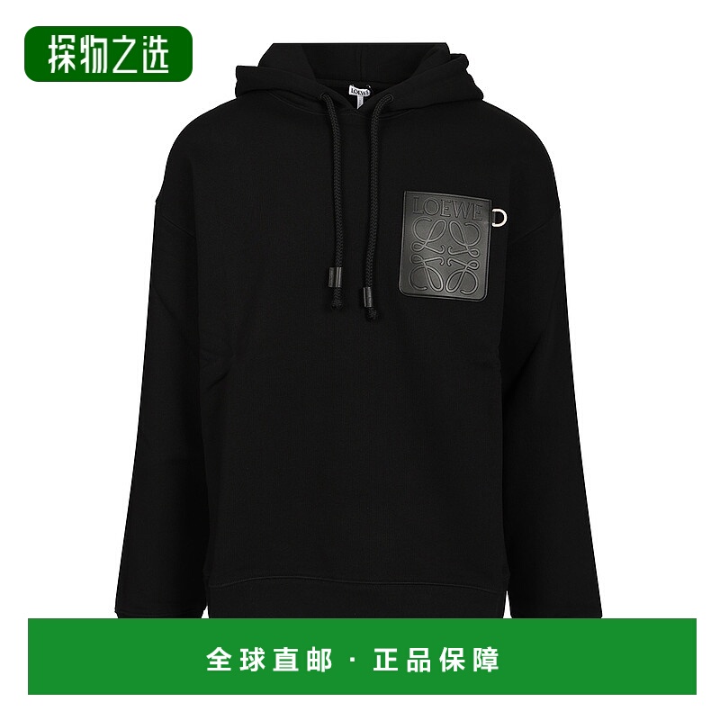 1h可退 欧洲直邮loewe 男士 帽衫运动夹克衫罗意威卫衣