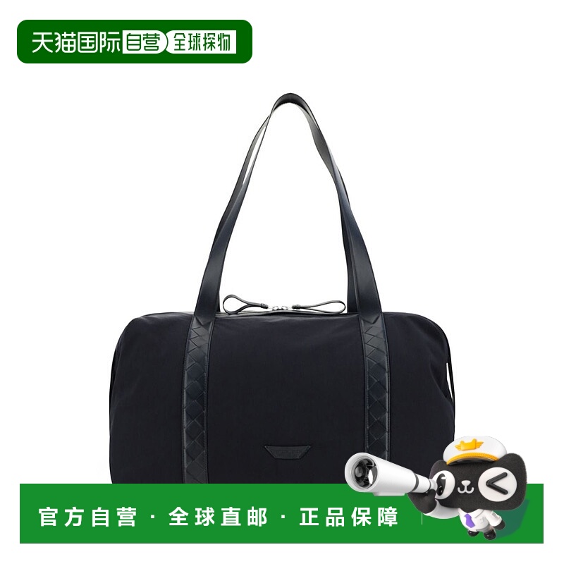 1h可退 香港直邮Bottega Veneta 葆蝶家 男士 皮革饰边行李袋 776