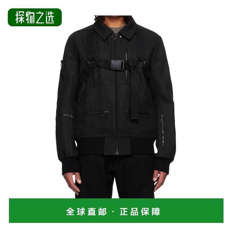 香港直邮Rick Owens Concordians Bonotto 系列飞行员夹克 RL02E1