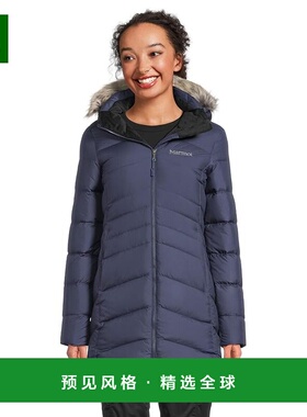 1h可退 香港直邮marmot 土拨鼠 女士 Montreal 大衣  舒适时尚