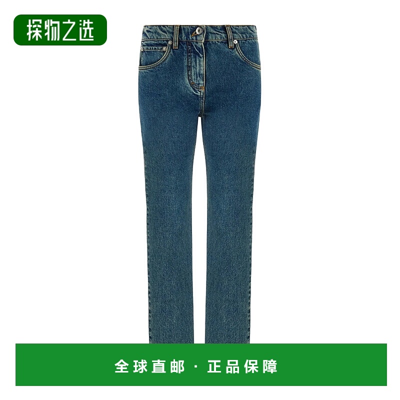 香港直邮Salvatore Ferragamo 腰带环牛仔裤 13H256