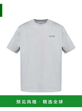 香港直邮ICEBERG 男士T恤 25II1P0F02987766325 AW2025 灰色