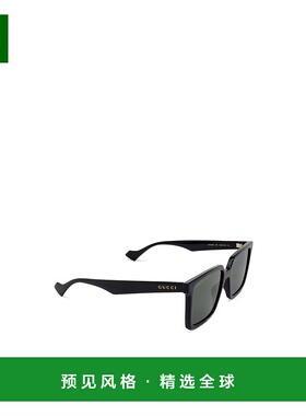 Gucci 几何框太阳镜 GG1540S古驰正品百搭显脸小高级感