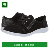 1h可退 透 圆头运动真皮系带潮流时尚 美国直邮 SAS女士休闲鞋