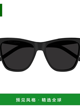 1h可退 香港直邮SAINT LAURENT 女士太阳镜 SL526001BLACKBLACKBL