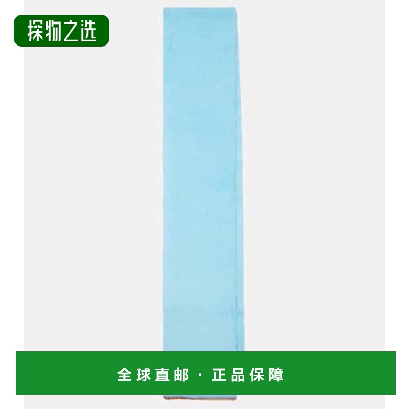 香港直邮Jacquemus 女士 L'Écharpe Neve 围巾 blue蓝色 舒适时尚