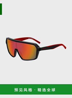 欧洲直邮HUGO BOSS雨果HUGO RED带有红色镜片的面罩式太阳镜