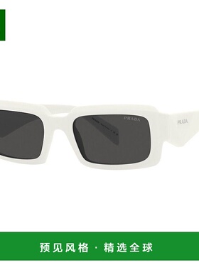 1h可退 香港直邮Prada 普拉达 男士 徽标太阳镜 PR27ZS white白色