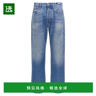 1h可退 香港直邮Valentino 华伦天奴 男士 Garavani 標誌貼片直筒