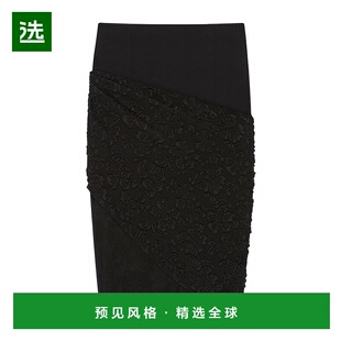 香港直邮Givenchy BW40X015RD中裙 花卉图案不对称针织垂坠半身裙