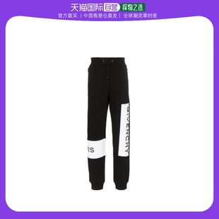 香港直邮Givenchy BM509G30A 撞色logo运动裤