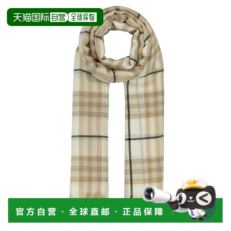 1h可退 欧洲直邮burberry 女士 围巾披肩博柏利羊毛