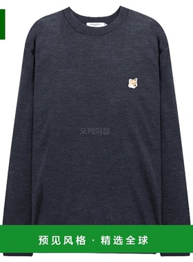 韩国直邮Maison Kitsune针织衫男款圆领FM00528KT1036-ANM/H190