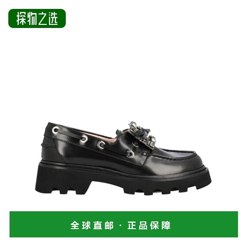 香港直邮Roger Vivier 蝴蝶结乐福鞋 RVW78443350TWR厚底